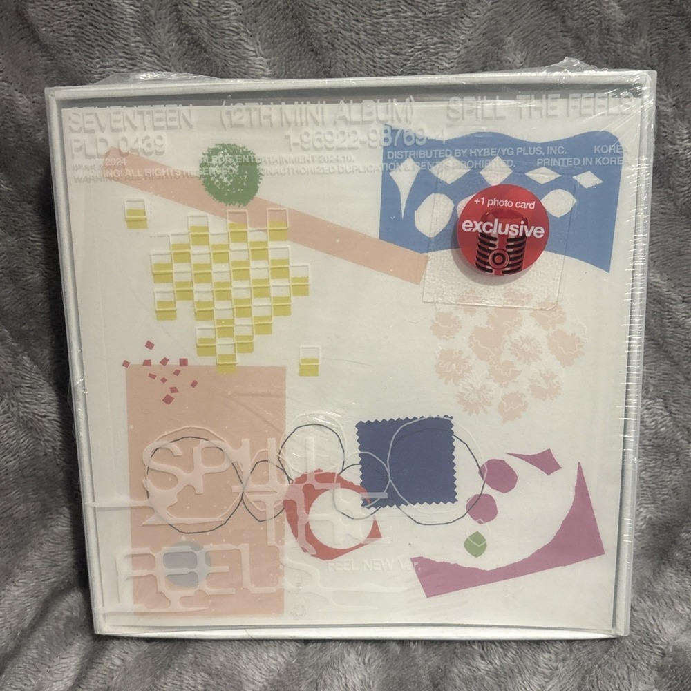 SEVENTEEN "SPILL THE FEELS" (4 Versions) Brand New Sealed - Picture 1 of 3